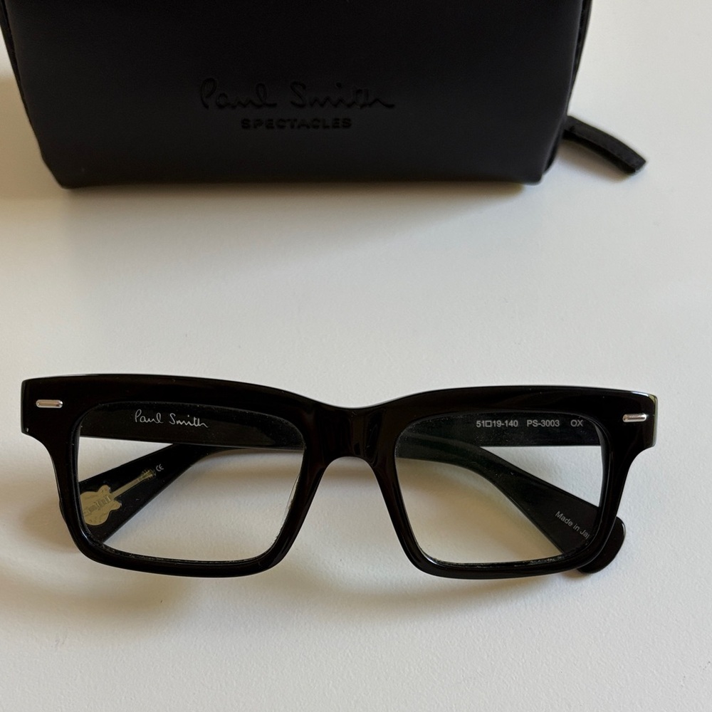 Paul Smith Classic Black Eyewear